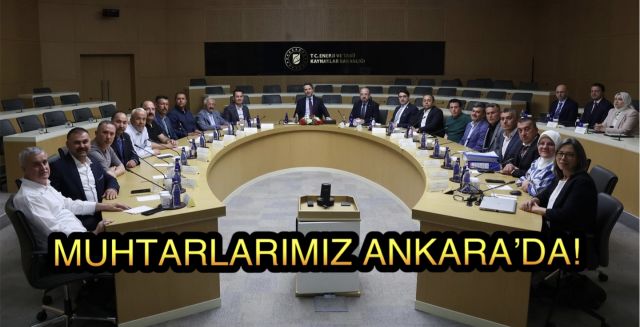 Acıpayam ve Gireniz Muhtarlarından Ankara Çıkarması!