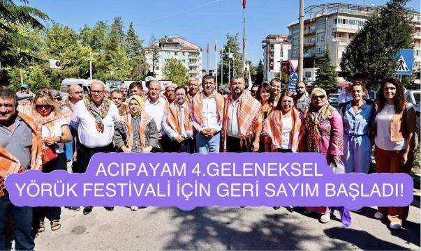 Acıpayam’da Geleneksel Yörük Coşkusu Yeniden Başlıyor: 4.Yörük Festivali İçin Geri Sayım Başladı