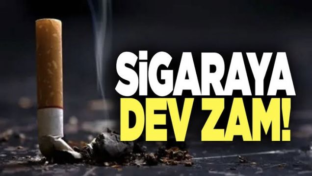 Sigaraya Dev Zam: Paket Başına 10 TL Artış Geliyor
