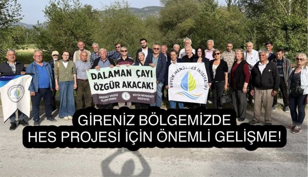 Gireniz Bölgemizdeki HES Projesinde Önemli Gelişme!