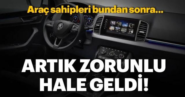 Araçlarda Kamera ve Takip Sistemi Zorunlu Hale Geldi
