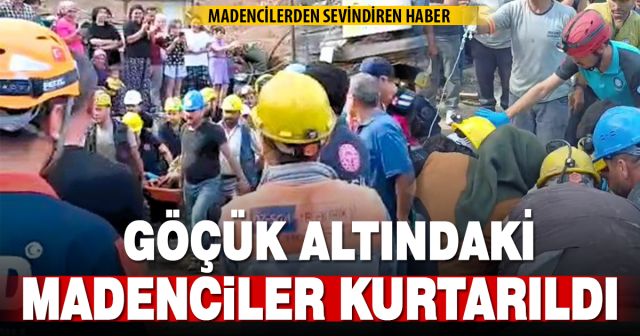 Maden Göçüğünden Mucize Kurtuluş